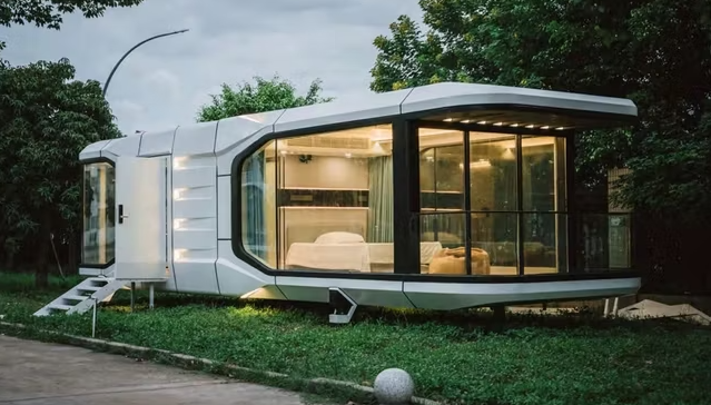 Luxury capsule house modernă 2